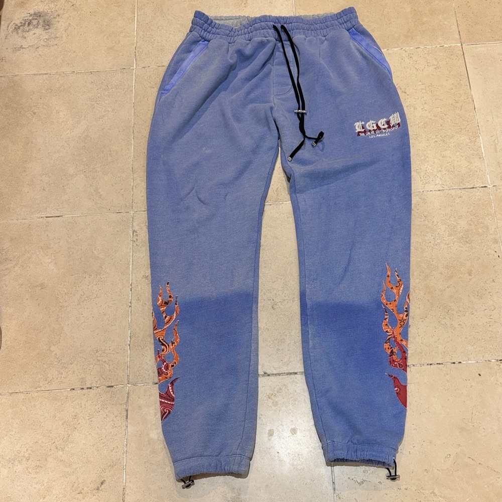 AMIRI Light Blue Sweatpants
